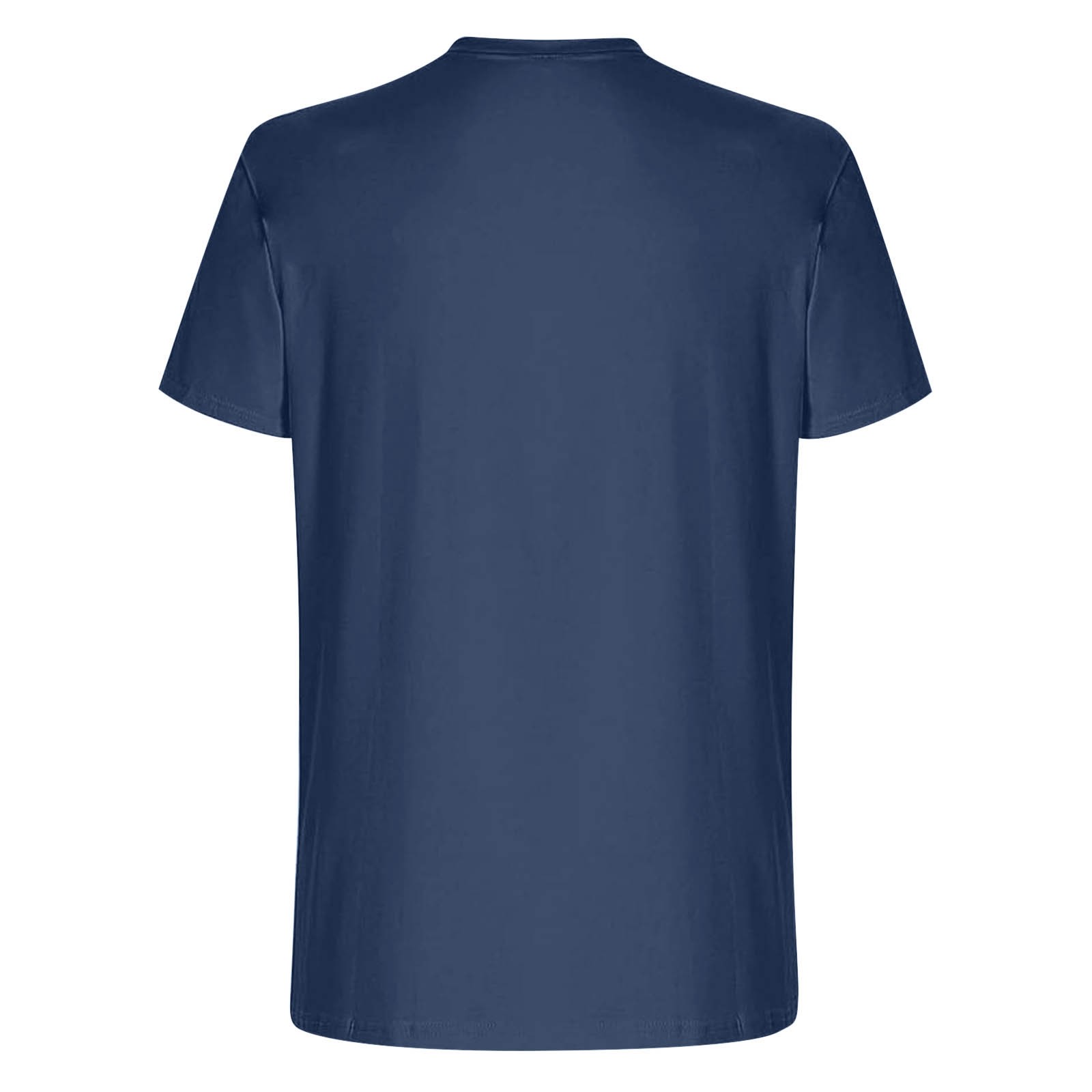 thumbnail image 5 of Camiseta oversize de verano para hombre - Cuello redondo y manga corta con estampado urbano - Camiseta deportiva holgada e informal, 5 of 5
